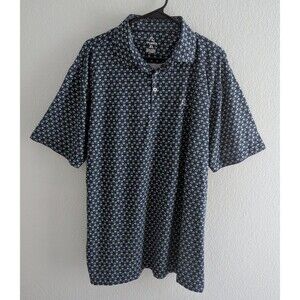 Rhoback X Barstool Golf The Troopa Performance Polo Men's Size XL Navy Blue